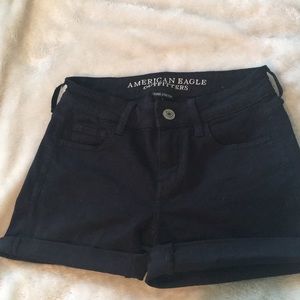 Black jean short by American Eagle